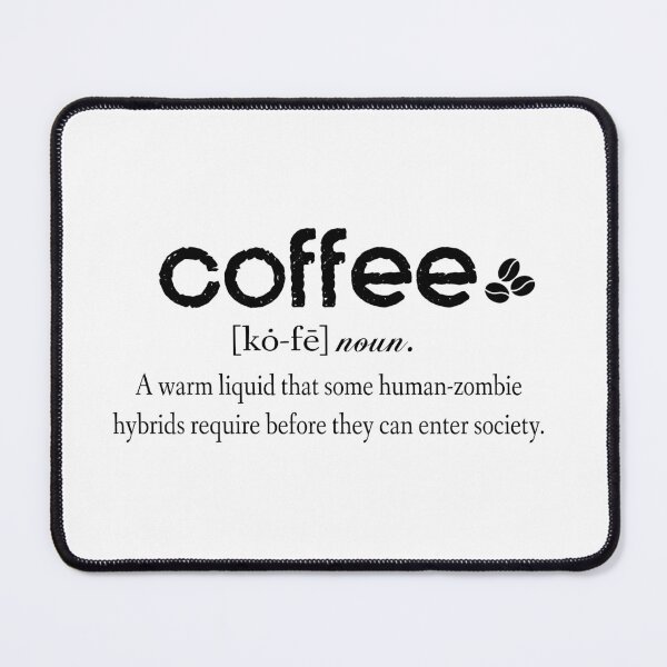 Item preview, Zombie/ Human Hybrids Need Coffee!  designed and sold by OwlBeDesigning.