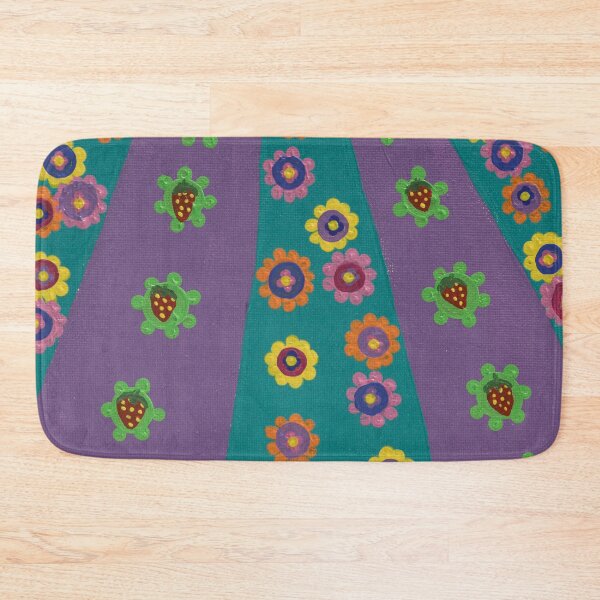 Item preview, Springtime strawberries and flowers designed and sold by waterlily-joy.
