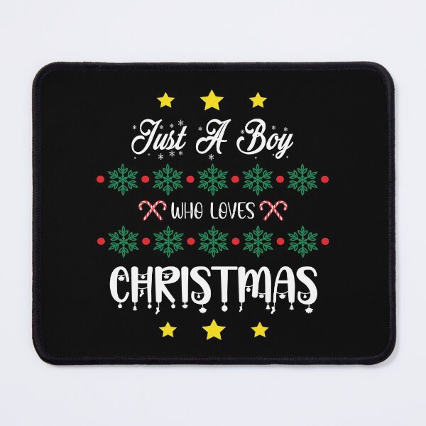 Item preview, Just a boy who loves christmas designed and sold by earthanda.