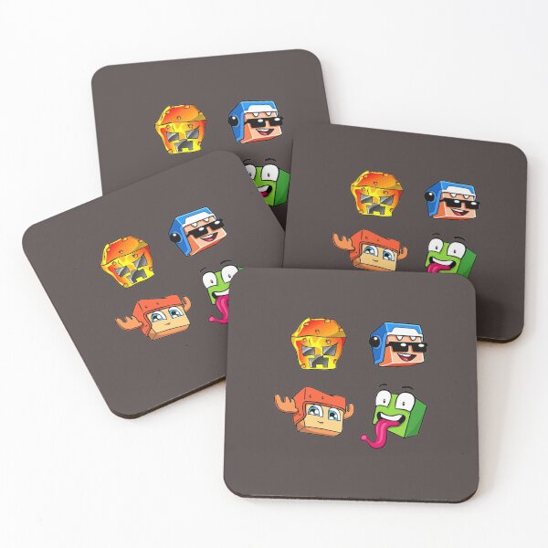 Item preview, four friend game youtubers pack   designed and sold by MAKGraphics.