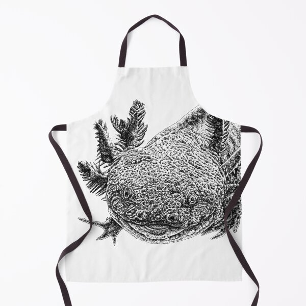Item preview, Axolotl illustration designed and sold by LorenDowding.