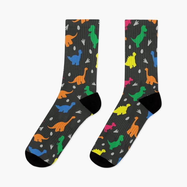 Item preview, Women's Men Dinosaur Lovers Novelty Fashion Casual Crew Socks designed and sold by NOorYES.