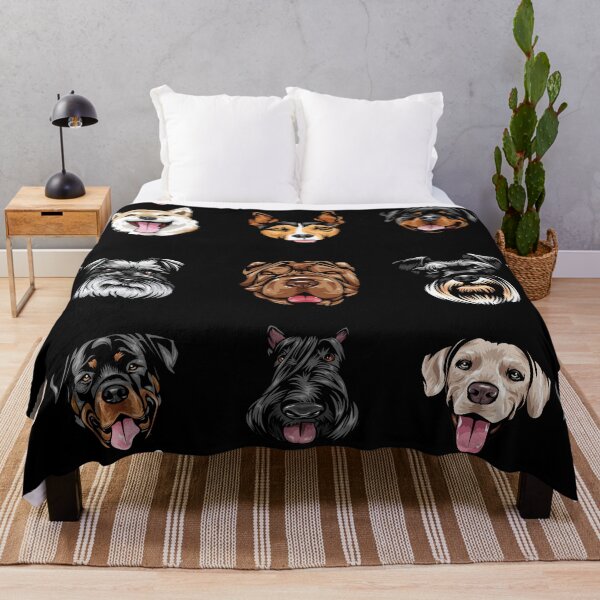 Item preview, Artistic dog face designs sticker pack designed and sold by SamRVstore.
