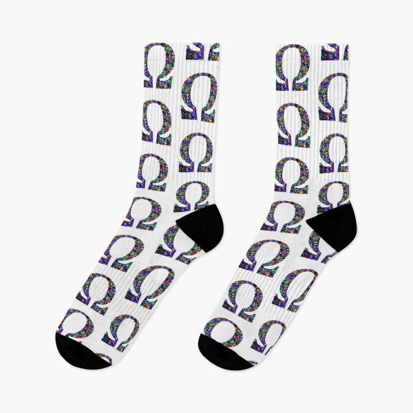 Item preview, Letter Ω and Letter Omega Paint Splatter designed and sold by Handstand365.