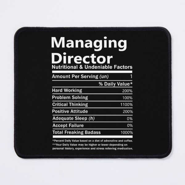 Item preview, Managing Director T Shirt - Nutritional and Undeniable Factors Gift Item Tee designed and sold by oslandefren.