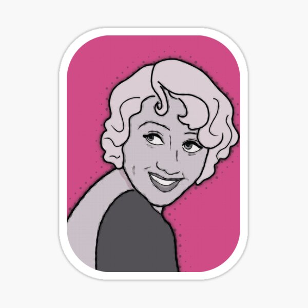 Old Hollywood Character - Joan Blondell Sticker