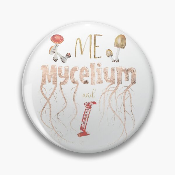 Item preview, Introvert Mushroom Hunter Mycologist Pun - Me, Mycelium and I designed and sold by Karen McFarland.