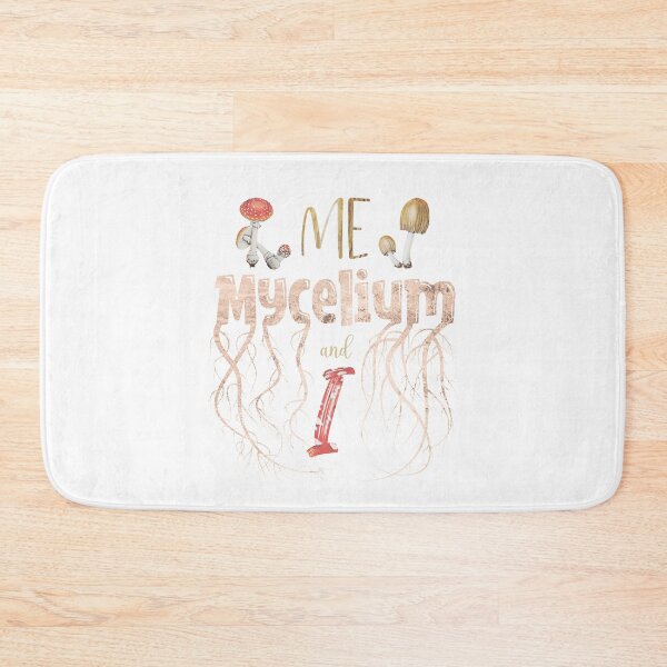 Item preview, Introvert Mushroom Hunter Mycologist Pun - Me, Mycelium and I designed and sold by Karen McFarland.