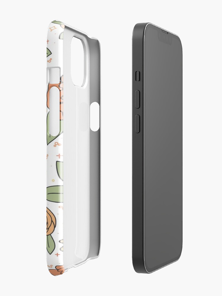 Thumbnail 2 of 4, iPhone Case, Peach Magic Flowers designed and sold by wishandway.