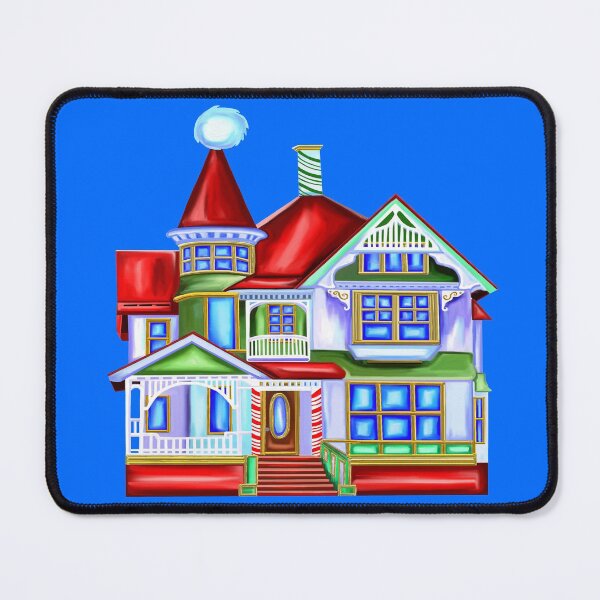 Item preview, Santa Hat Whimsical Victorian Christmas House designed and sold by Deborah Camp.