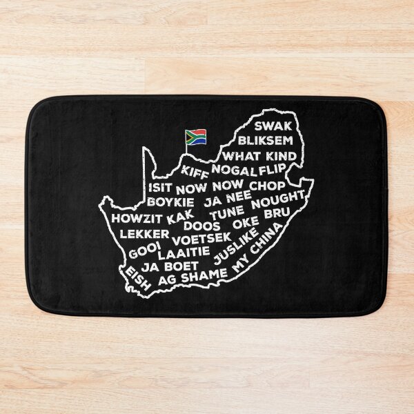 Item preview, South Africa Slang Words South African Flag Map designed and sold by d247.