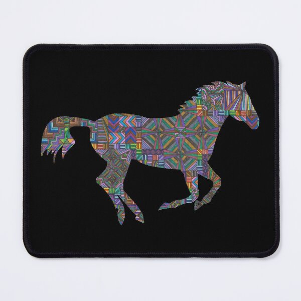 Item preview, Zentangled Galloping Horse designed and sold by neptuniansky.