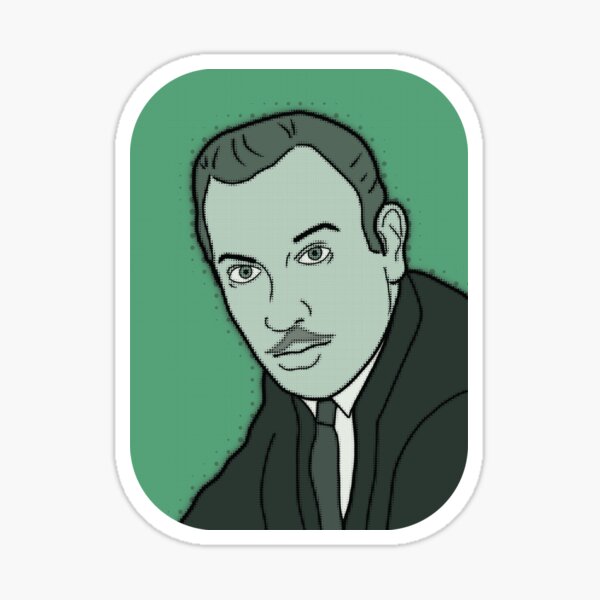 Old Hollywood Character - Melvyn Douglas Sticker