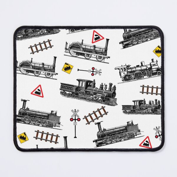 Item preview, Vintage retro steam engine track backpack designed and sold by Nishad4.