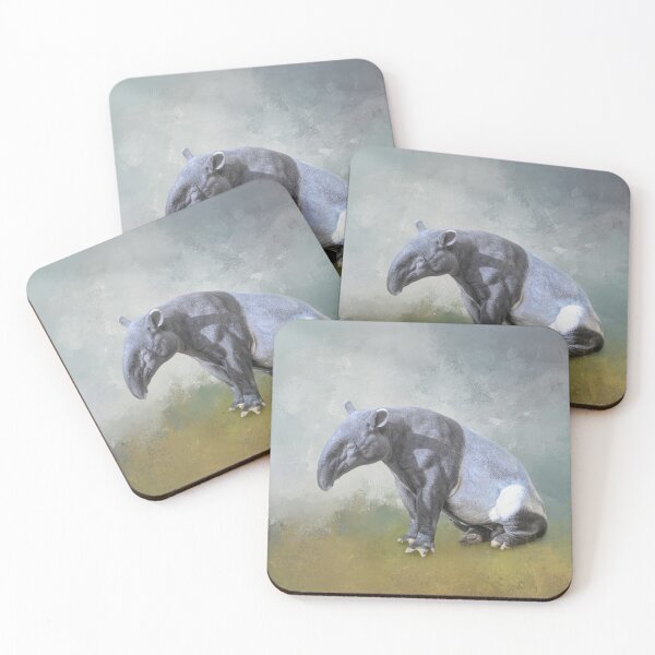 Item preview, Malayan Tapir Four designed and sold by Elisabeth Lucas.