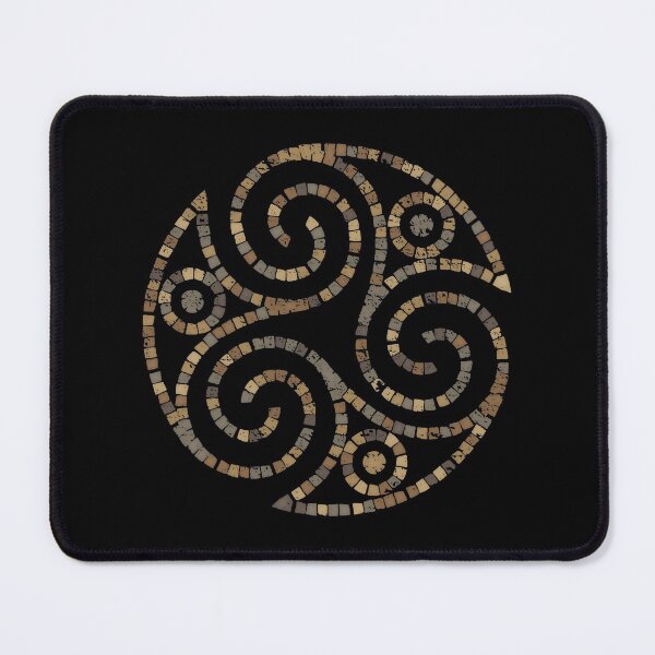 Item preview, Triskelion Celtic-Triple spiral symbol-Mosaic Patterns designed and sold by H Jonas.