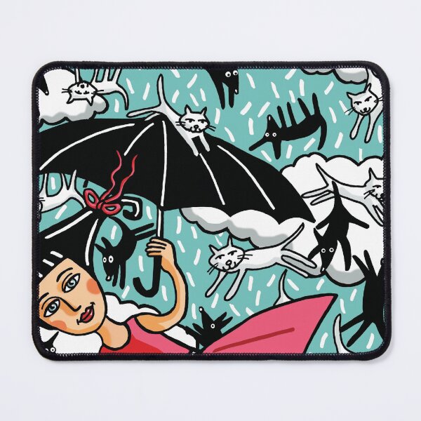 Item preview, WHEN IT RAINS IT'S PAWS designed and sold by Bev Aisbett.