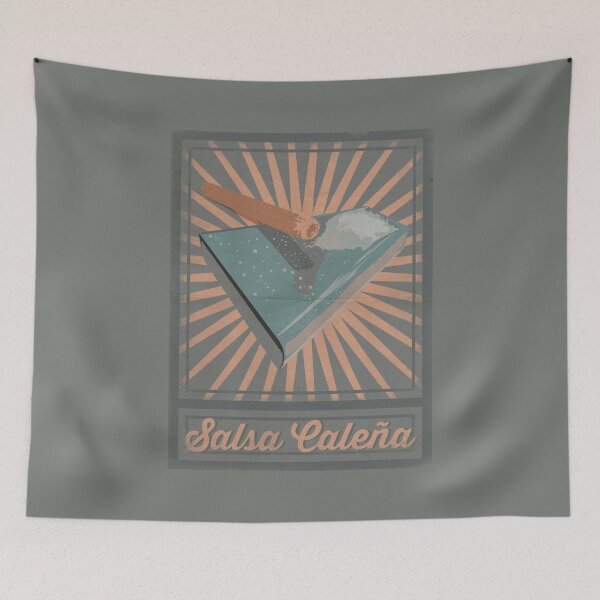 Item preview, Salsa Caleña Poster designed and sold by TropicalHuman.