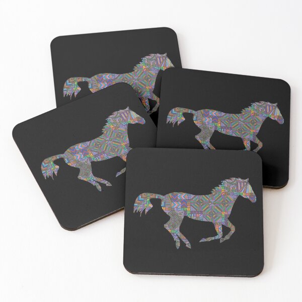 Item preview, Zentangled Galloping Horse designed and sold by neptuniansky.