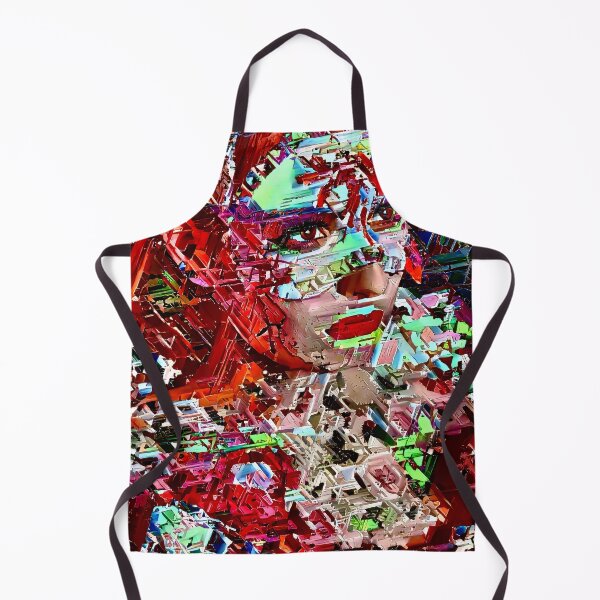 Artikelvorschau, Semi-abstraktes futuristisches Maskerade-Porträt entworfen und verkauft von Artificial-Arts.
