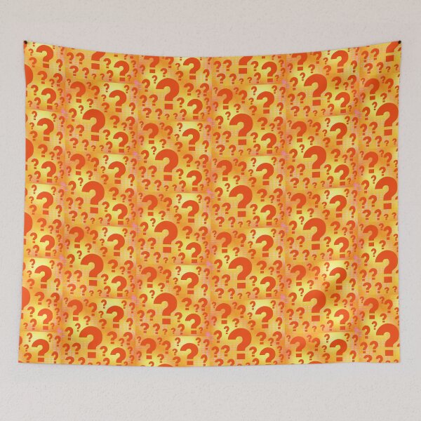Item preview, Question Mark Orange Abstract designed and sold by SillaHoekstra.