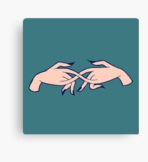 Stimming Hands Canvas Print