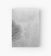 17.12.2016: Leafless Tree in Winter Fog Hardcover Journal