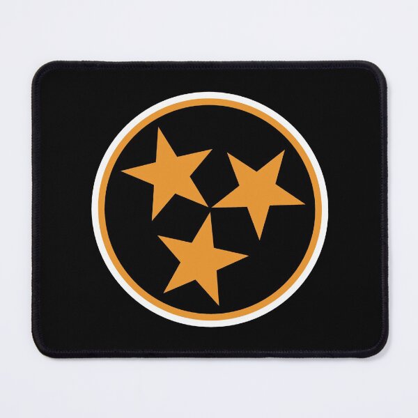 Item preview, Black and Orange Tennessee Tri Star designed and sold by Strings Stan.