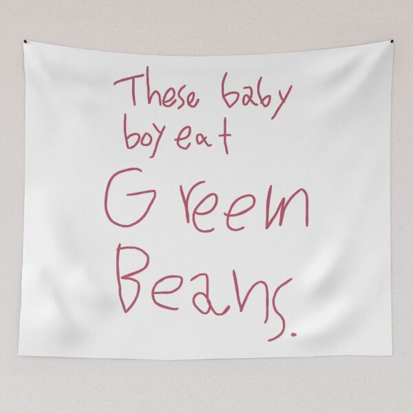 Item preview, These baby boy eat Green Beans designed and sold by brodolo.