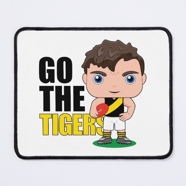 Item preview, Cute Richmond Tigers Football Mascot - Go the Tigers designed and sold by essjaydesigns.