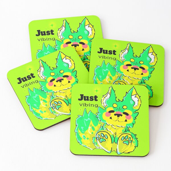 Item preview, Neon Fox is Just Vibing designed and sold by Reaper-Wolf.