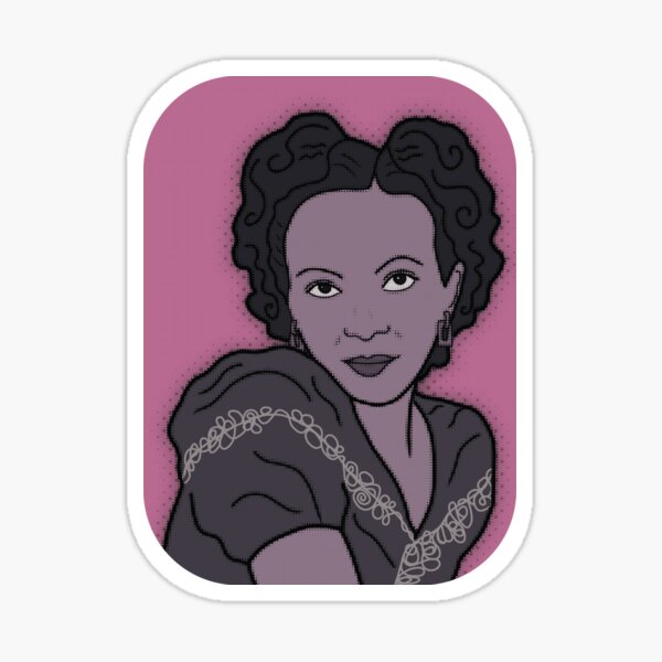 Old Hollywood Character - Theresa Harris Sticker