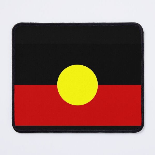 Item preview, Australian Aboriginal Flag designed and sold by RENAGADE4LYF.