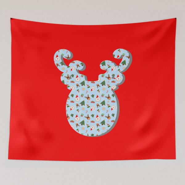 Item preview, Christmas Gang Cookies Pattern in Reindeer designed and sold by mixMixtli.