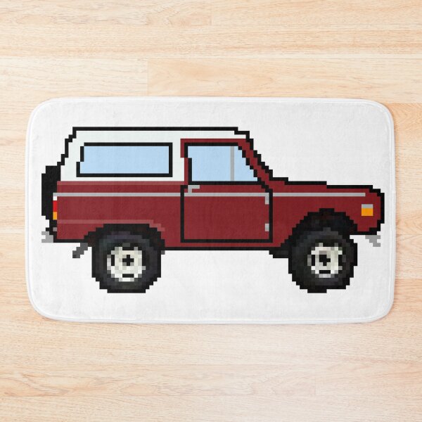 Item preview, Ford Bronco Pixel Art Image designed and sold by Rallyaddict.