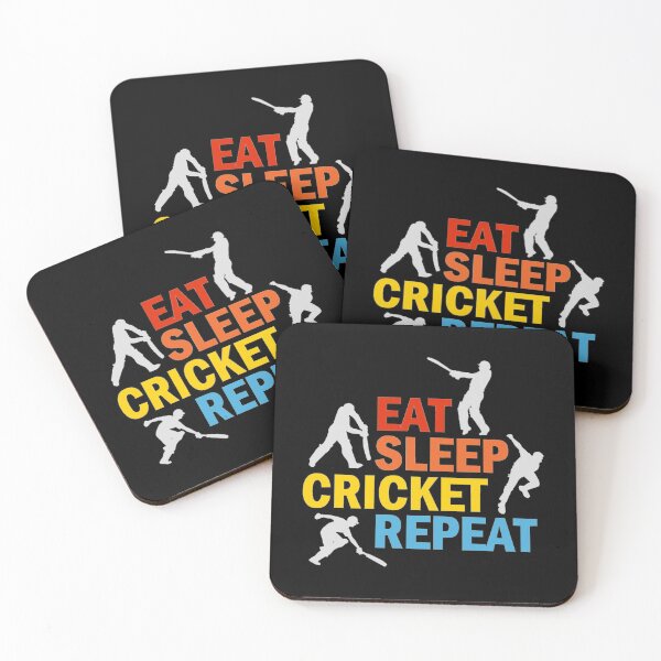 Item preview, Eat, sleep cricket, repeat   designed and sold by MemingfulGifts.