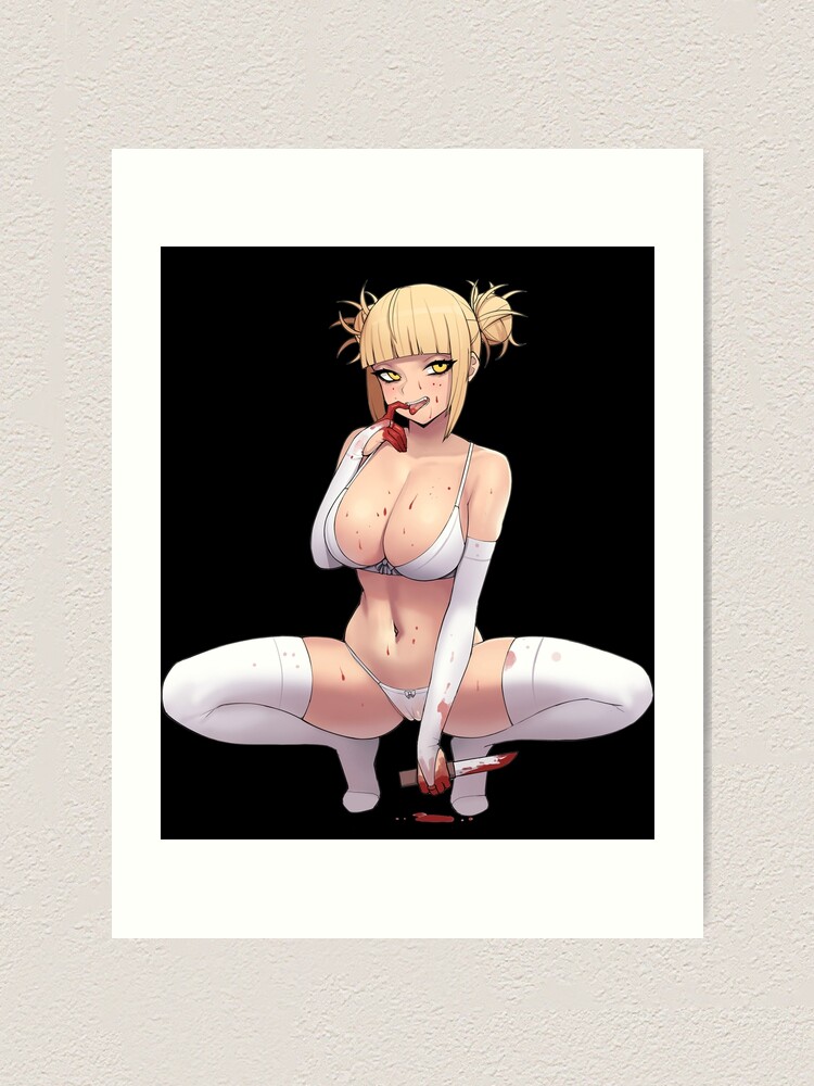 Toga Himiko Sexy Big Boobs Lewds Anime Girl Art Print By Wayneviet Redbubble