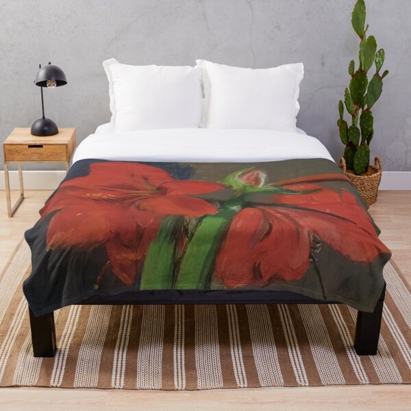 Item preview, Amaryllis Pastel Painting designed and sold by Kay Lock Kolp.