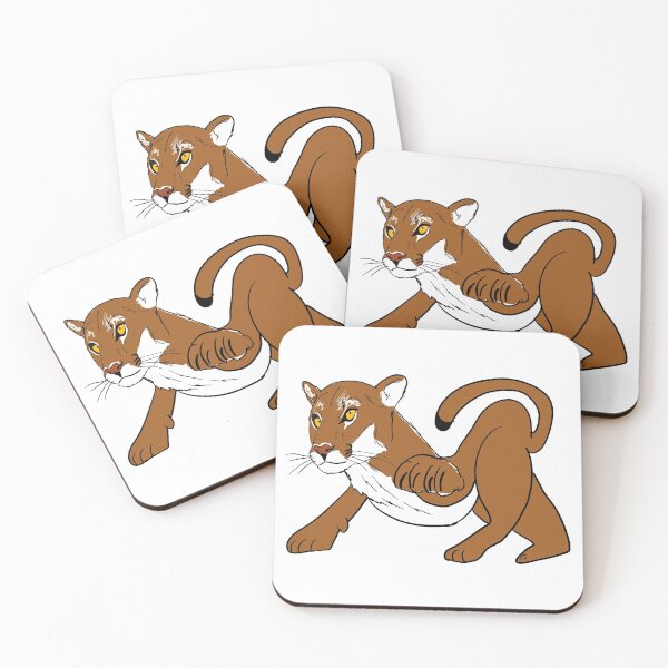 Item preview, Mountain lion designed and sold by Manalopangaea.