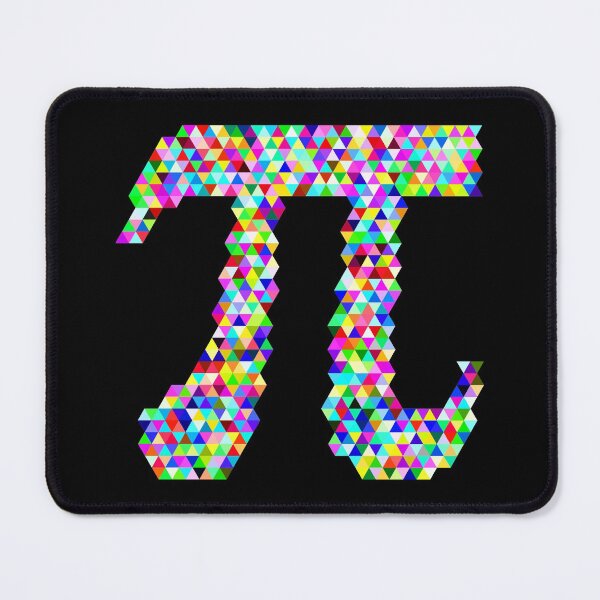 Item preview, π Pi Triangulation Tessellation Abstract Pi Day Design designed and sold by Handstand365.