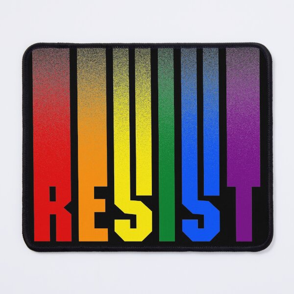 Item preview, Rainbow Bands Resist Gay Pride Colors designed and sold by Handstand365.