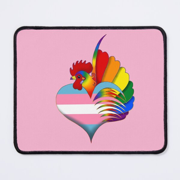 Item preview, Trans Pride Serama Heart designed and sold by Kit Ellsworth.