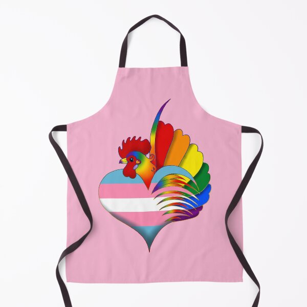 Item preview, Trans Pride Serama Heart designed and sold by Kit Ellsworth.