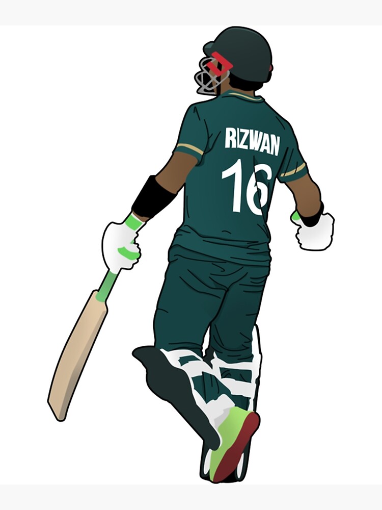 Mohammad Rizwan Poster for Sale by MemingfulGifts Redbubble