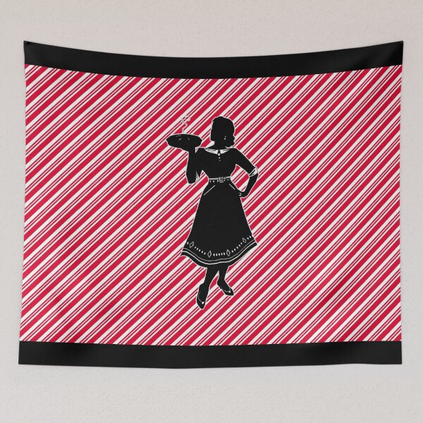 Item preview, There Arose Such a Clatter Mystery: candy cane stripes designed and sold by Brina Williamson.
