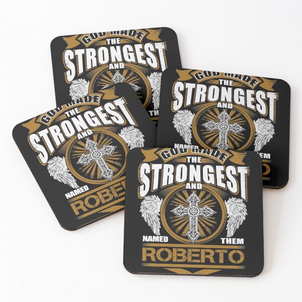 Item preview, Roberto Name T Shirt - God Found Strongest And Named Them Roberto Gift Item Tee designed and sold by artiagasonya.