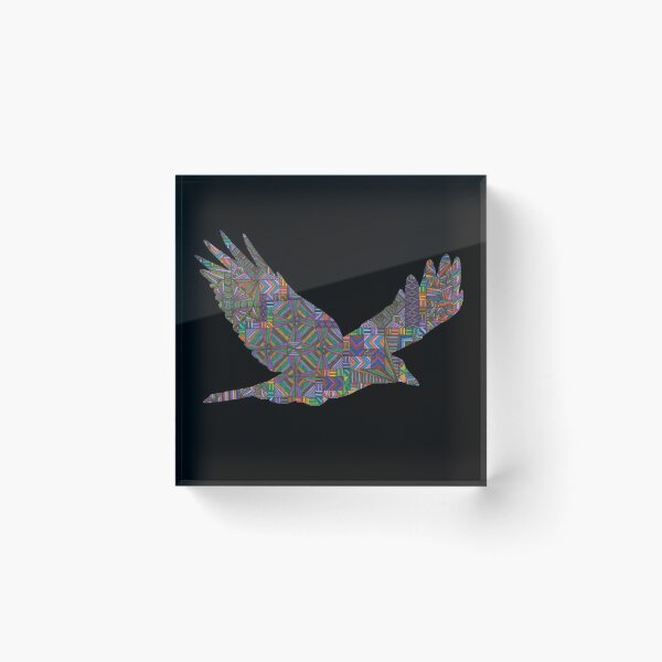 Item preview, Zentangled Hawk in Flight designed and sold by neptuniansky.
