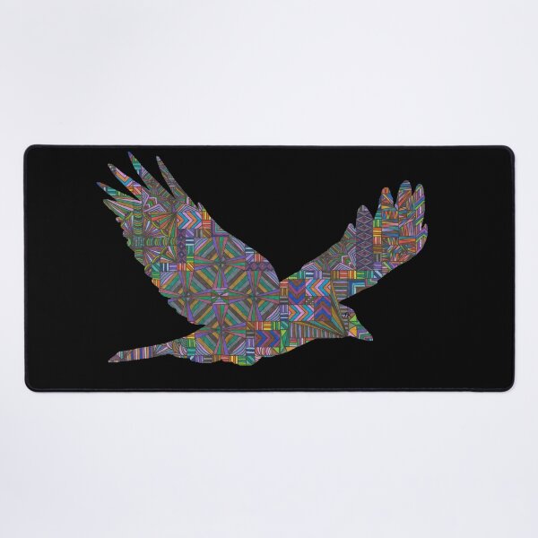 Item preview, Zentangled Hawk in Flight designed and sold by neptuniansky.