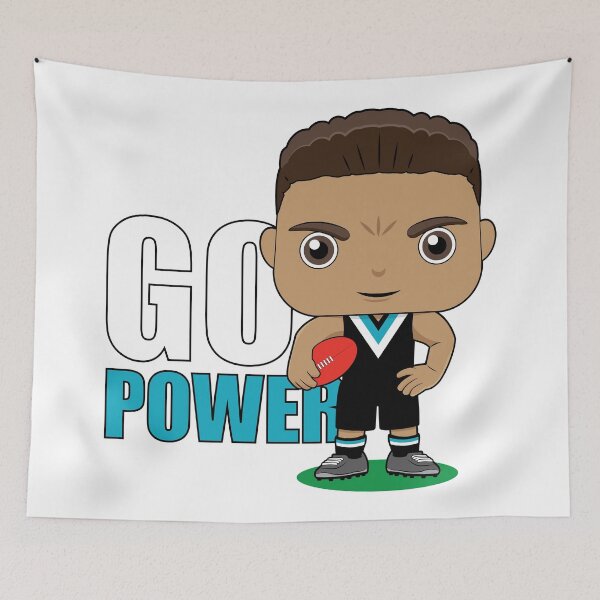 Item preview, Port Adelaide Power Supporter - Go Power designed and sold by essjaydesigns.