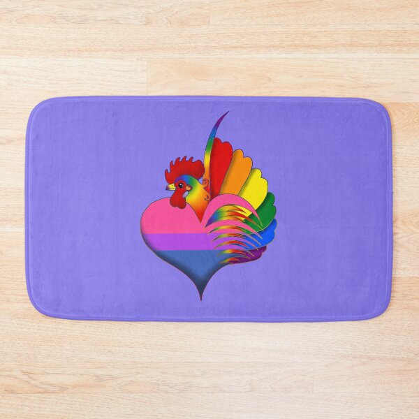 Item preview, Bisexual Pride Serama Heart designed and sold by Kit Ellsworth.